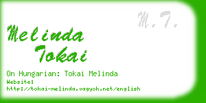 melinda tokai business card